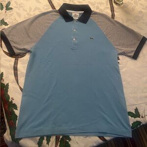 Lacoste 🐊 colorblock polo shirt